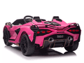Qileshi Elektrické autíčko Lamborghini Sian ružová