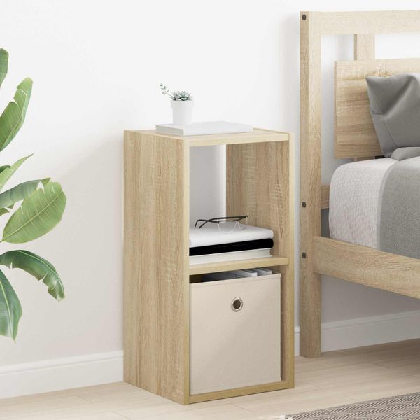 vidaXL Nočný stolík Sonoma dub 30,5 x 27 x 59,5 cm Kompozitné drevo