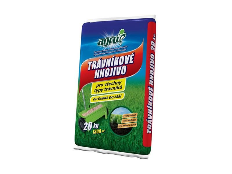 Hnojivo na trávnik AGRO CS 20 kg