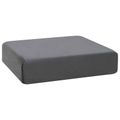 vidaXL Podložka na sedadlo 40 x 40 x 10 cm PU pena Sivá