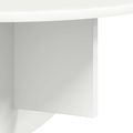 vidaXL Stenná polica 2 ks Biela 48 x 24 x 24 cm Kompozitné drevo