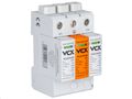 Prepäťová ochrana VCX PV30 DC trieda T1T2 (B+C) 3P 1200V 7kA
