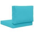 vidaXL Vankúš na vonkajšiu pohovku Polyester Tyrkysová 60 x 60 cm