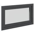vidaXL Otočné a sklopné okno do suterénu RISOR 100 x 60 cm PVC a sklo