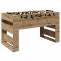 vidaXL Stolný futbal Remeselný Dub 146,5 x 74 x 85 cm Kompozitné drevo