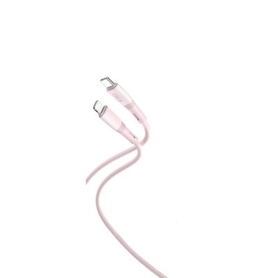 Kábel XO NB-Q226A USB-C - Lightning 1m 27W ružový