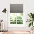 vidaXL plisovaná roleta antracitová 115x200 cm Šírka látky 114,4 cm