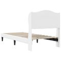 vidaXL Rám postele s čelnou doskou Biela 90 x 200 cm Umelá koža