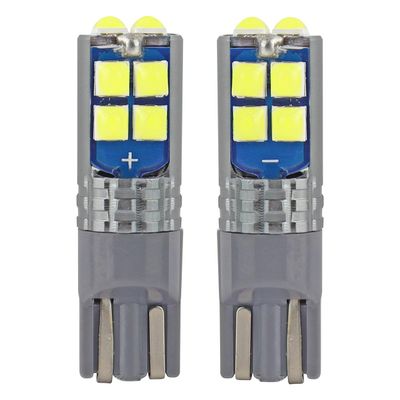 LED CANBUS 10SMD 3030 T10 W5W White 12V/24V