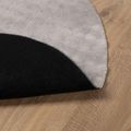 vidaXL Kusové koberce Okrúhly SIROLO Piesková Ø 120 CM Polyester
