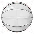 vidaXL Bazénový kopulovitý stan 500 x 500 x 236 cm PVC Priehľadná