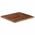vidaXL Stolová doska 70x70x1,5 cm štvorec masívne recyklované drevo