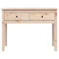 vidaXL Konzolový stolík 100x35x75 cm masívne borovicové drevo