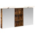 vidaXL Set kabinetov do kúpeľne 3 ks 140 x 14,5 x 70 cm