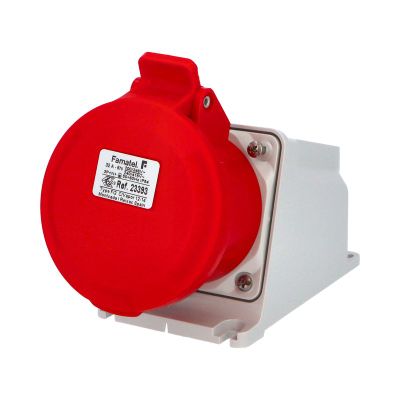 Zásuvka nástenná 23393 IP54/400V/32A/5P 6h - SpeedPRO