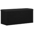 vidaXL Úložná lavička Čierny dub 102 x 42 x 45 cm Kompozitné drevo