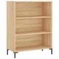 vidaXL Vysoká skrinka dub sonoma 69,5x34x180 cm spracované drevo