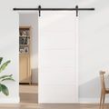 vidaXL Zavesené posuvné dvere 100 x 2,5 x 208 cm Borovicový masív