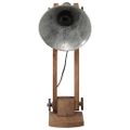 vidaXL Stolová lampa 25 W starožitná strieborná 23x13x52 cm E27