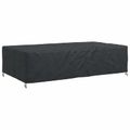vidaXL Obal na nábytok Jednofarebný Čierna 315 x 180 x 74 cm 420D