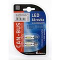 Žiarovka 10 SMD LED 3chips 12V T10 CAN-BUS ready biela 2ks