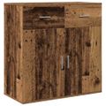 vidaXL Servírovacia skriňa Staré drevo 78 x 38 x 80 cm