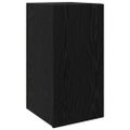 vidaXL Nástenný TV kabinet 30,5 x 30 x 60 cm Čierny dub