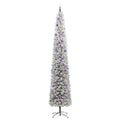 vidaXL Umelý vianočný stromček Zelená 270 cm PVC, oceľ a plast