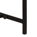 vidaXL Konzolový stolík 80x30x74 cm mangovníkový masív a železo