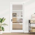 vidaXL Vnútorné dvere ORKDAL Biela natretá 93 x 211 cm