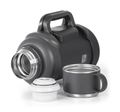 Termoska G21 nehrdzavieaca 2500 ml, čierno-sivá