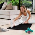 Podložka na cvičenie, jogu a fitness 1 cm Rebel Active RBA-3150-BK