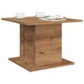 vidaXL Konferenčný stolík dub artisan 55,5x55,5x40 cm kompozitné drevo