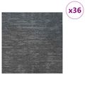 vidaXL Kobercová dlaždica Sky Grey 50 x 50 cm 36 ks PP a Bitúmen