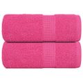 vidaXL Utierky na umývanie FROGN 2 ks ružové 30x30 cm 360 g/m²