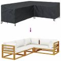 vidaXL Obal na nábytok 250 x 180 x 80 cm 420D Oxford tkanina Tvar L