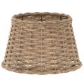 vidaXL Tienidlo na lampu hnedé Ø38x23 cm prútené
