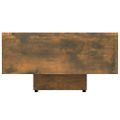 vidaXL Konferenčný stolík dymový dub 100x49,5x31 cm kompozitné drevo