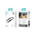 Adapter BWOO AUX 3,5 mm - USB-C Čierny BZ47