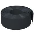 vidaXL Záhradné obruby 3 ks čierne 10 m 20 cm polyetylén
