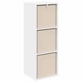 vidaXL Servírovacia skriňa so zásuvkou Biela 30,5 x 27 x 84,5 cm
