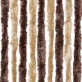 vidaXL Záves proti hmyzu, béžový a svetlohnedý 56x185 cm, ženilka