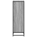 vidaXL Knižnica sivý dub sonoma 40x35x107,5 cm kompozitné drevo