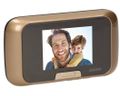 Dverové kukátko ORNO OR-WIZ-1101, digitálne s kamerou, 3,2" LCD, zlaté