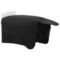vidaXL Plášť pre kone Čierna 85 cm Polárna fleece