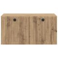 vidaXL Nástenná TV skrinka 59,5 x 41 x 30 cm Dub artisan