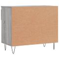 vidaXL Botník sivý dub sonoma 70x36x60 cm spracované drevo