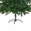 vidaXL Vianočný stromček s 300 LED-i so stojanom Zelená 180 cm PE