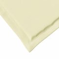 vidaXL Vankúše na sedenie 4 ks Polyester Krémová 47 x 36 x 2 cm