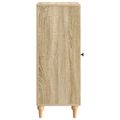 vidaXL Servírovacia skriňa Dub sonoma 33 x 34,5 x 90 cm